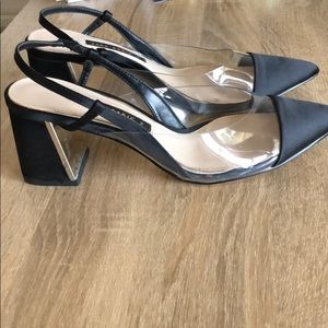 Zara Heels . Size 38/7 Womens
